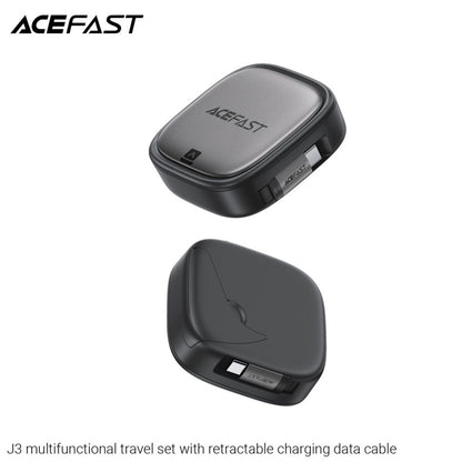 Kabel za podatke i punjenje USB-C - USB-C Acefast Travel J3, 60W, 0.95m, Crni