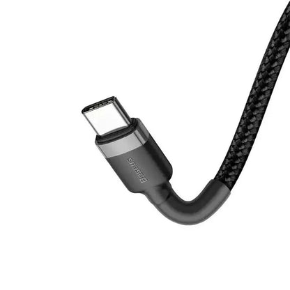 USB-C kabel za podatke i punjenje - USB-C Baseus Cafule, 60W, 2m, Set 3 komada, Crni S0TV002132