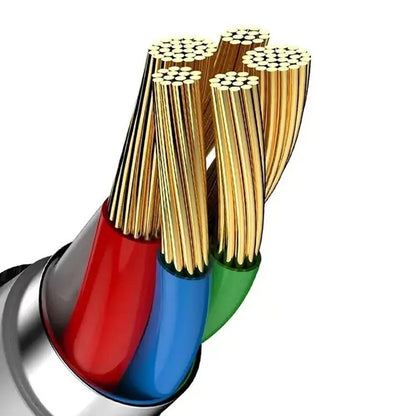 USB-C kabel za podatke i punjenje - USB-C Baseus Cafule, 60W, 2m, Set 3 komada, Crni S0TV002132
