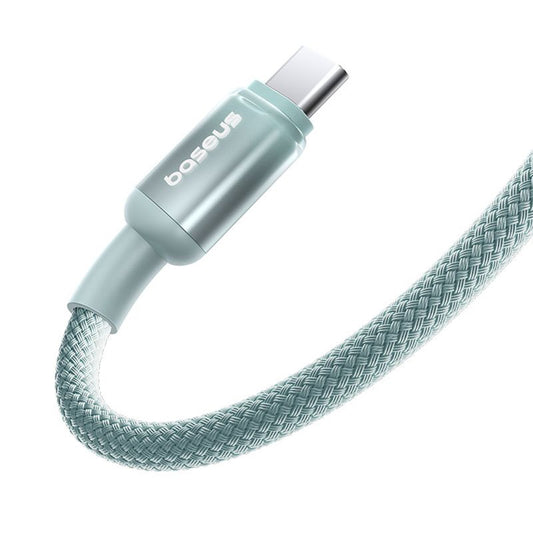 Kabel za podatke i punjenje USB-C - USB-C Baseus Discolor, 100W, 1m, Plavo Zelen E0420702