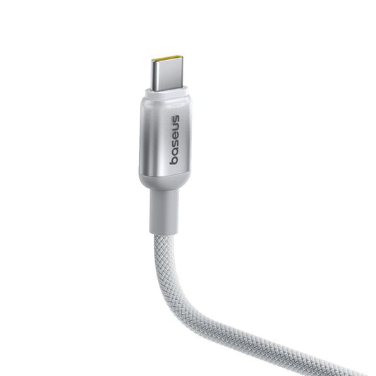Kabel za podatke i punjenje USB-C - USB-C Baseus Discolor, 100W, 1m, Srebrni E0420701