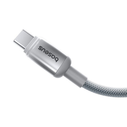 Kabel za podatke i punjenje USB-C - USB-C Baseus Discolor, 100W, 1m, Srebrni E0420701