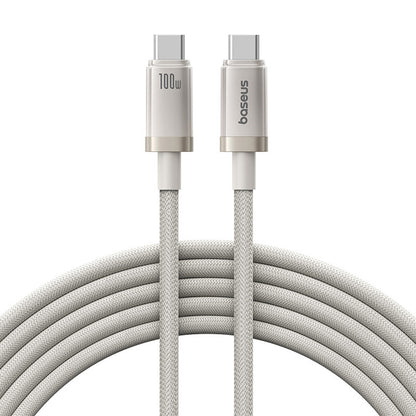 Kabel za podatke i punjenje USB-C - USB-C Baseus Titanium, 100W, 2m, Srebrni P10378100G21-01
