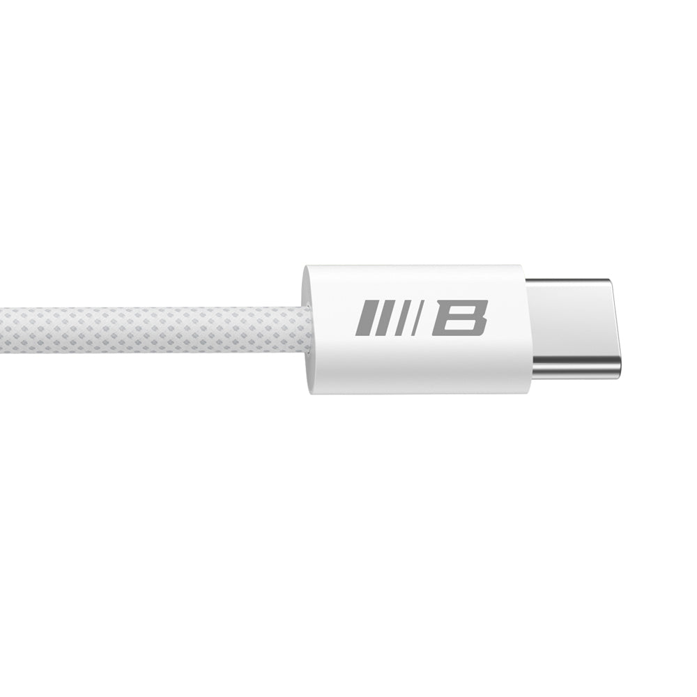 Kabel za prijenos podataka i punjenje USB-C - USB-C Blueo, 100W, 1.2m, Bijeli