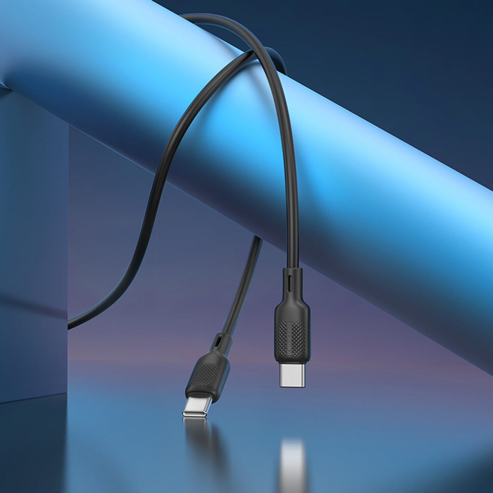 Kabel za podatke i punjenje USB-C - USB-C Borofone BX113 Lenny, 60W, 2m, Crni