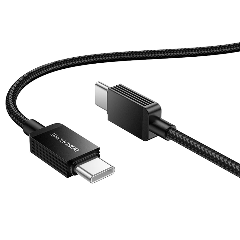 Kabel za podatke i punjenje USB-C - USB-C Borofone BX120 Placer, 60W, 1m, Crni