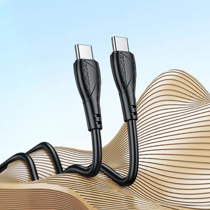Kabel za podatke i punjenje USB-C - USB-C Borofone BX121 Energy, 60W, 1m, Crni