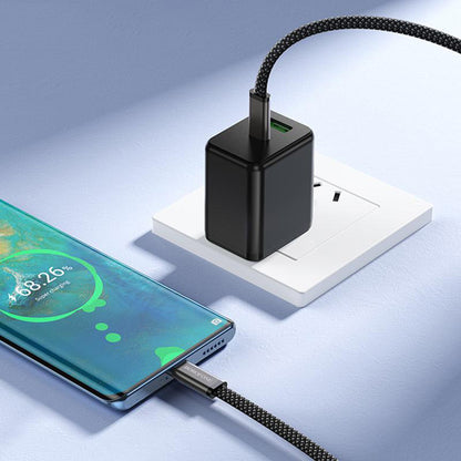 USB-C - USB-C kabel za prijenos podataka i punjenje Borofone BX124 Peace, 60W, 1m, Crna