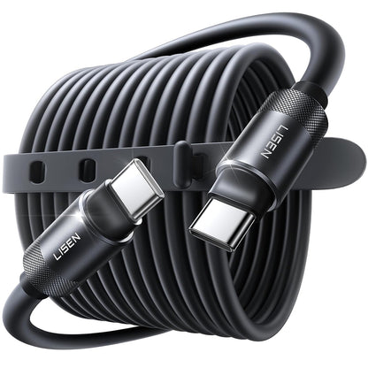 Kabel za podatke i punjenje USB-C - USB-C Lisen L115, 100W, 3m, Crni YL0125040001