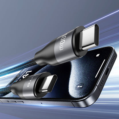 Kabel za podatke i punjenje USB-C - USB-C Lito LD23CC, 100W, 1m, Sivi