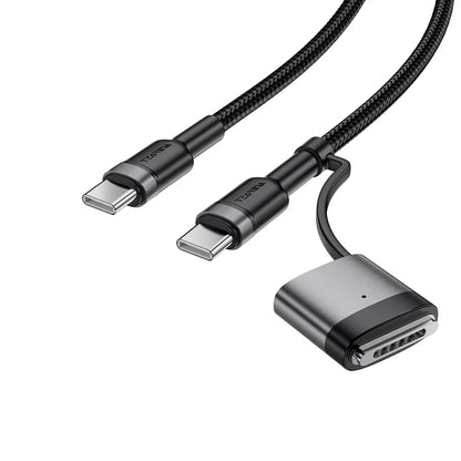 Kabel za punjenje Acefast, USB-C - USB-C / MagSafe 3, 240W, 1.2m, Crni