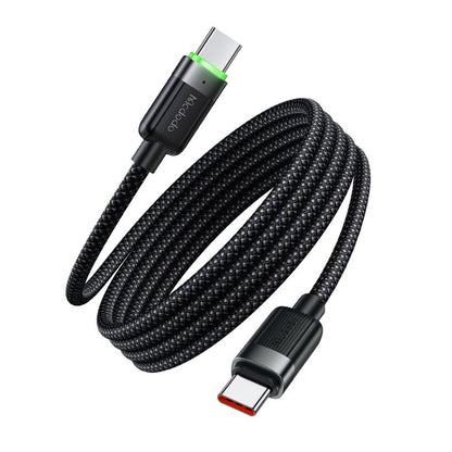 Kabel za podatke i punjenje USB-C - USB-C McDodo CA-2000 Self Winding, 60W, 1.2m, Crni