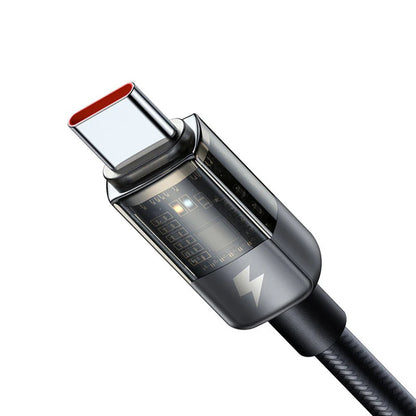 Kabel za podatke i punjenje USB-C - USB-C McDodo CA-2840 Auto Power Off, 100W, 1.2m, Crni