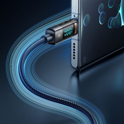 Kabel za podatke i punjenje USB-C - USB-C McDodo CA-3610 Display Auto Power Off, 100W, 1.2m, Crni