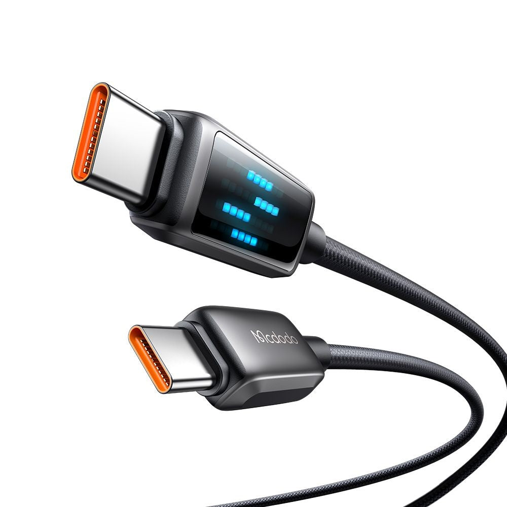 Kabel za podatke i punjenje USB-C - USB-C McDodo CA-4250 Display, 100W, 1.2m, Crni