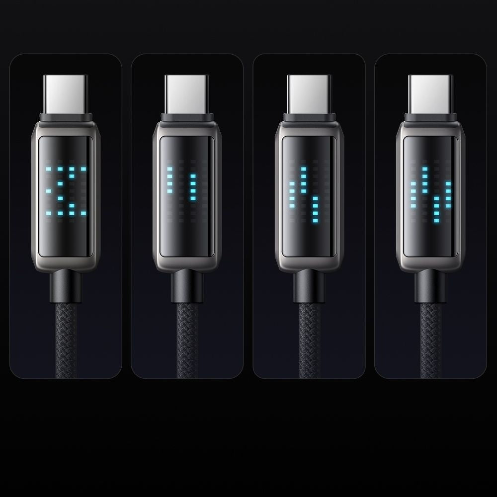 Kabel za podatke i punjenje USB-C - USB-C McDodo CA-4250 Display, 100W, 1.2m, Crni