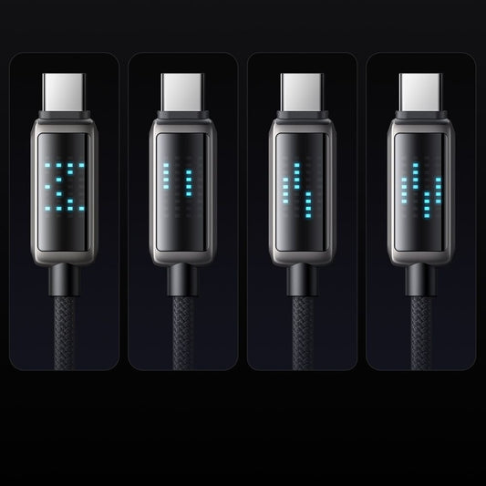 Kabel za podatke i punjenje USB-C - USB-C McDodo CA-4250 Display, 100W, 1.2m, Crni