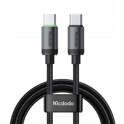 Kabel za podatke i punjenje USB-C - USB-C McDodo CA-4410, 60W, 1m, Crni