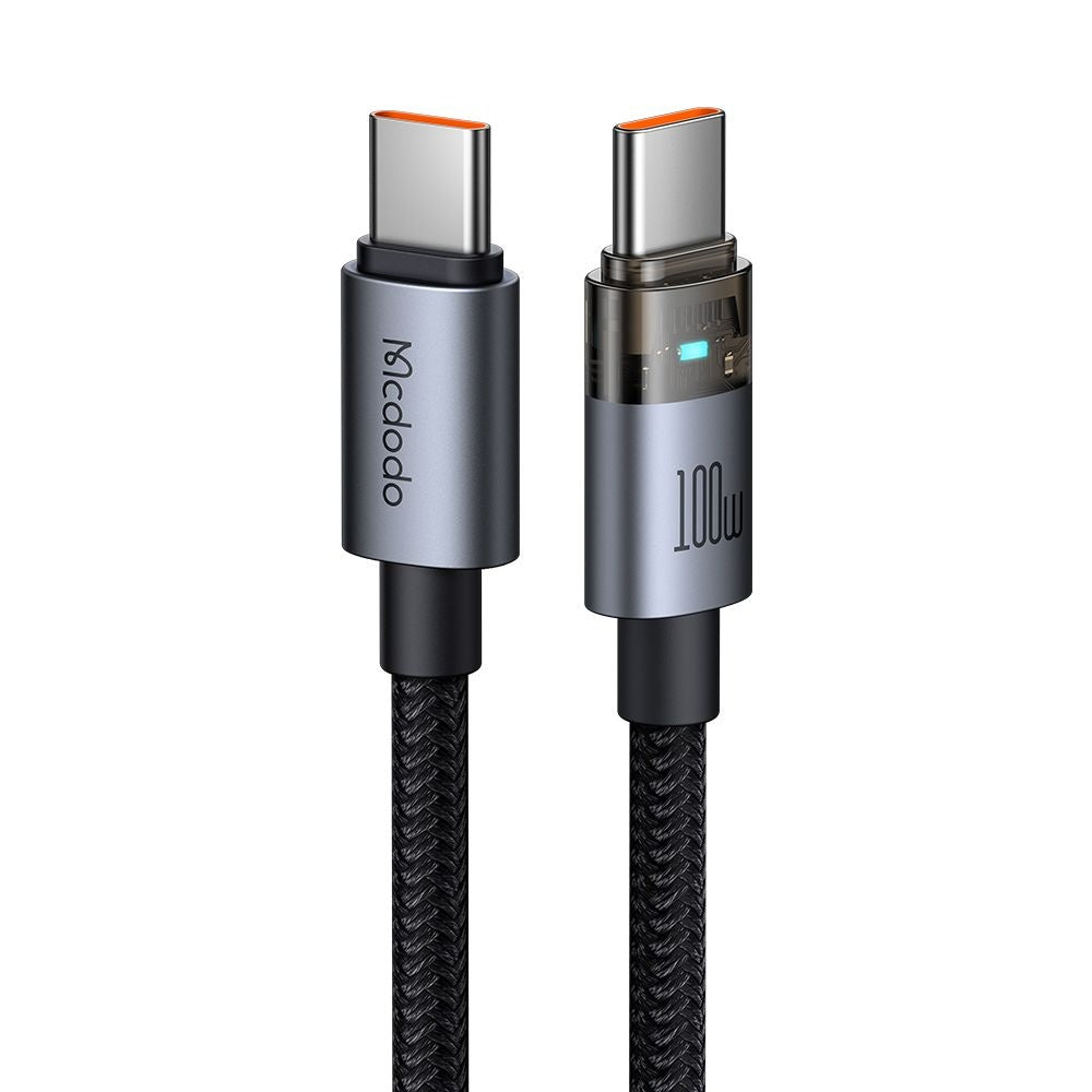 Kabel za podatke i punjenje USB-C - USB-C McDodo CA-5580, 100W, 1.2m, Crni
