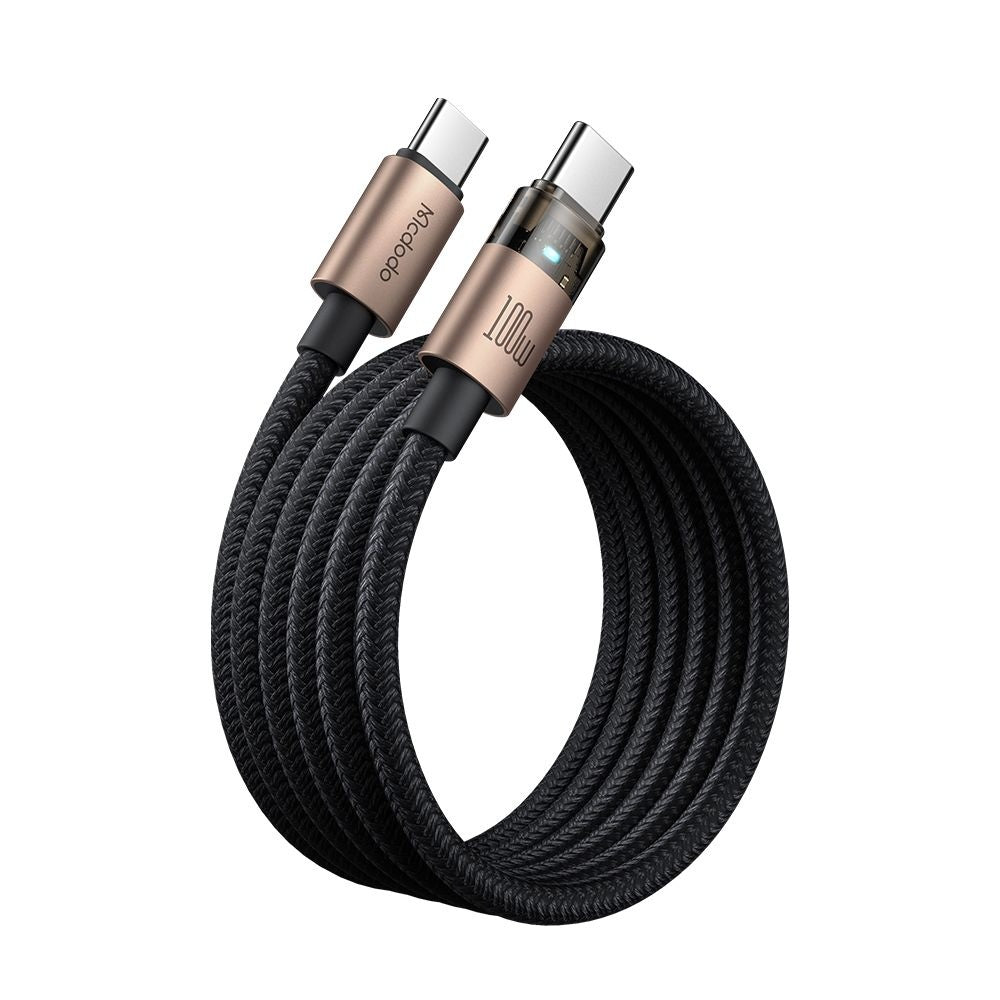 Kabel za podatke i punjenje USB-C - USB-C McDodo CA-5581, 100W, 1.2m, Zlatni
