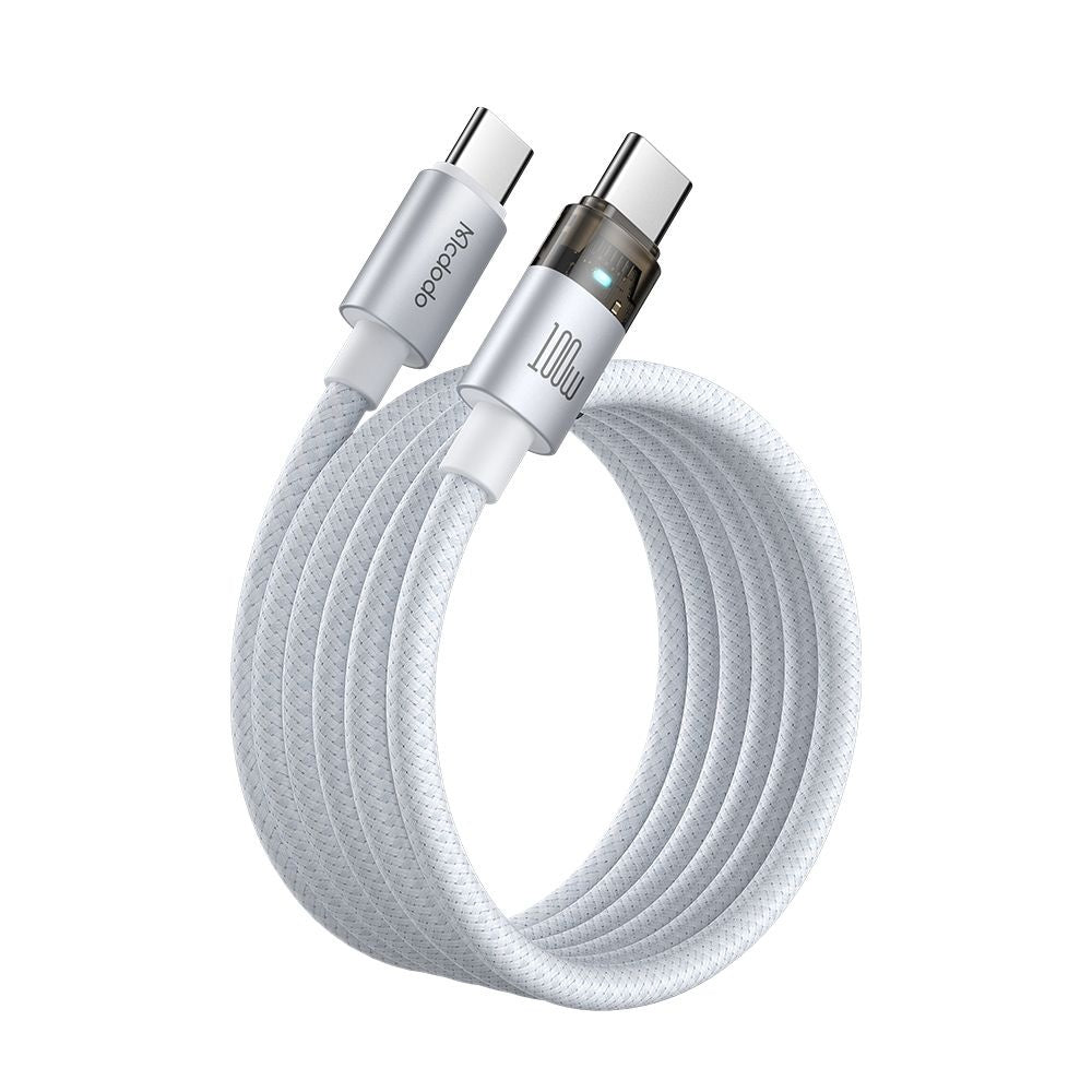 Kabel za podatke i punjenje USB-C - USB-C McDodo CA-5582, 100W, 1.2m, Bijeli