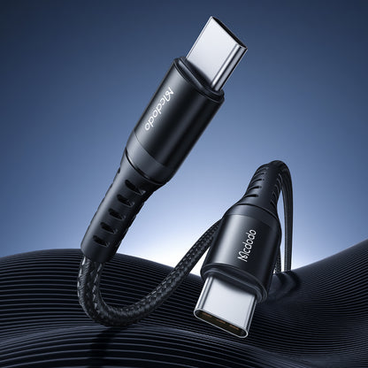 Kabel za podatke i punjenje USB-C - USB-C McDodo CA-5641, 60W, 1m, Crni