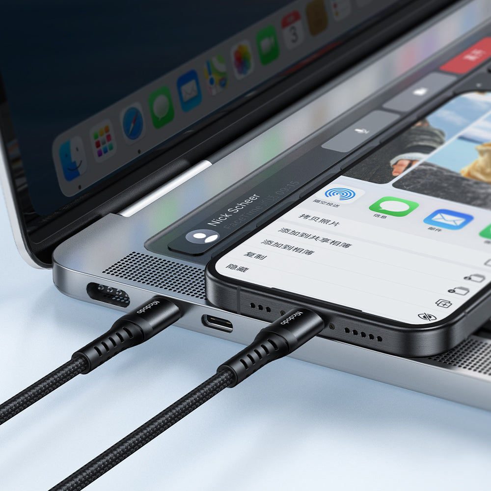 Kabel za podatke i punjenje USB-C - USB-C McDodo CA-5641, 60W, 1m, Crni