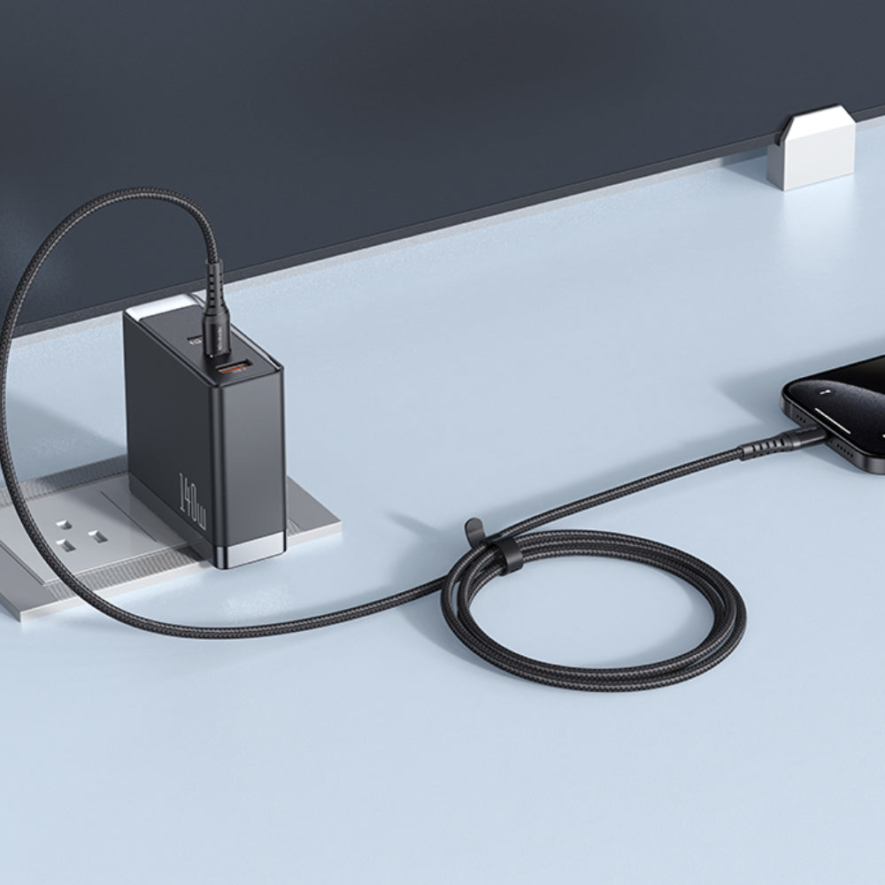 Kabel za podatke i punjenje USB-C - USB-C McDodo CA-5641, 60W, 1m, Crni