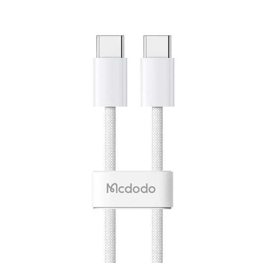 Kabel za podatke i punjenje USB-C - USB-C McDodo CA-5690, 60W, 1m, Bijeli