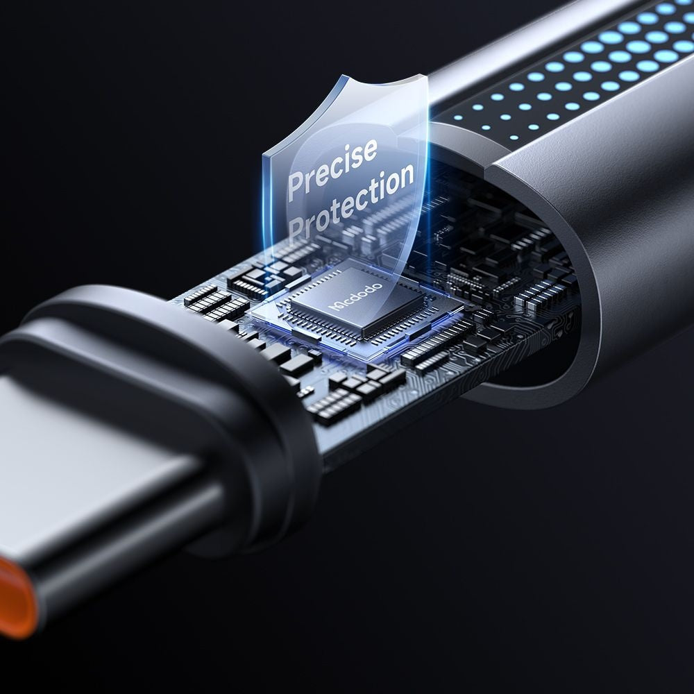 Kabel za podatke i punjenje USB-C - USB-C McDodo CA-5740, 100W, 1.2m, Crni