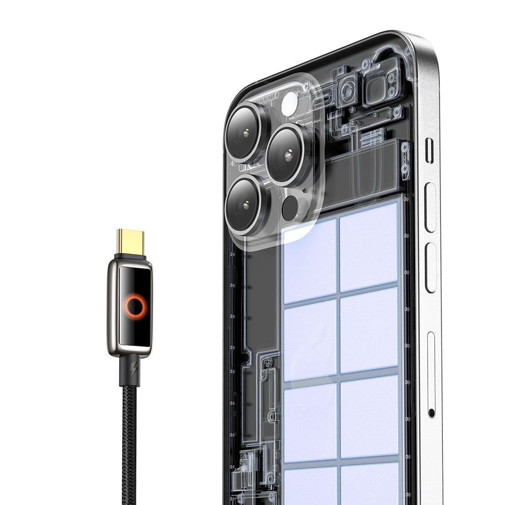 Kabel za podatke i punjenje USB-C - USB-C McDodo CA-6680 Auto Power Off, 100W, 1.2m, Crni