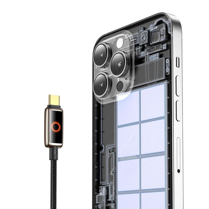 Kabel za podatke i punjenje USB-C - USB-C McDodo CA-6681 Auto Power Off, 100W, 1.2m, Zlatni