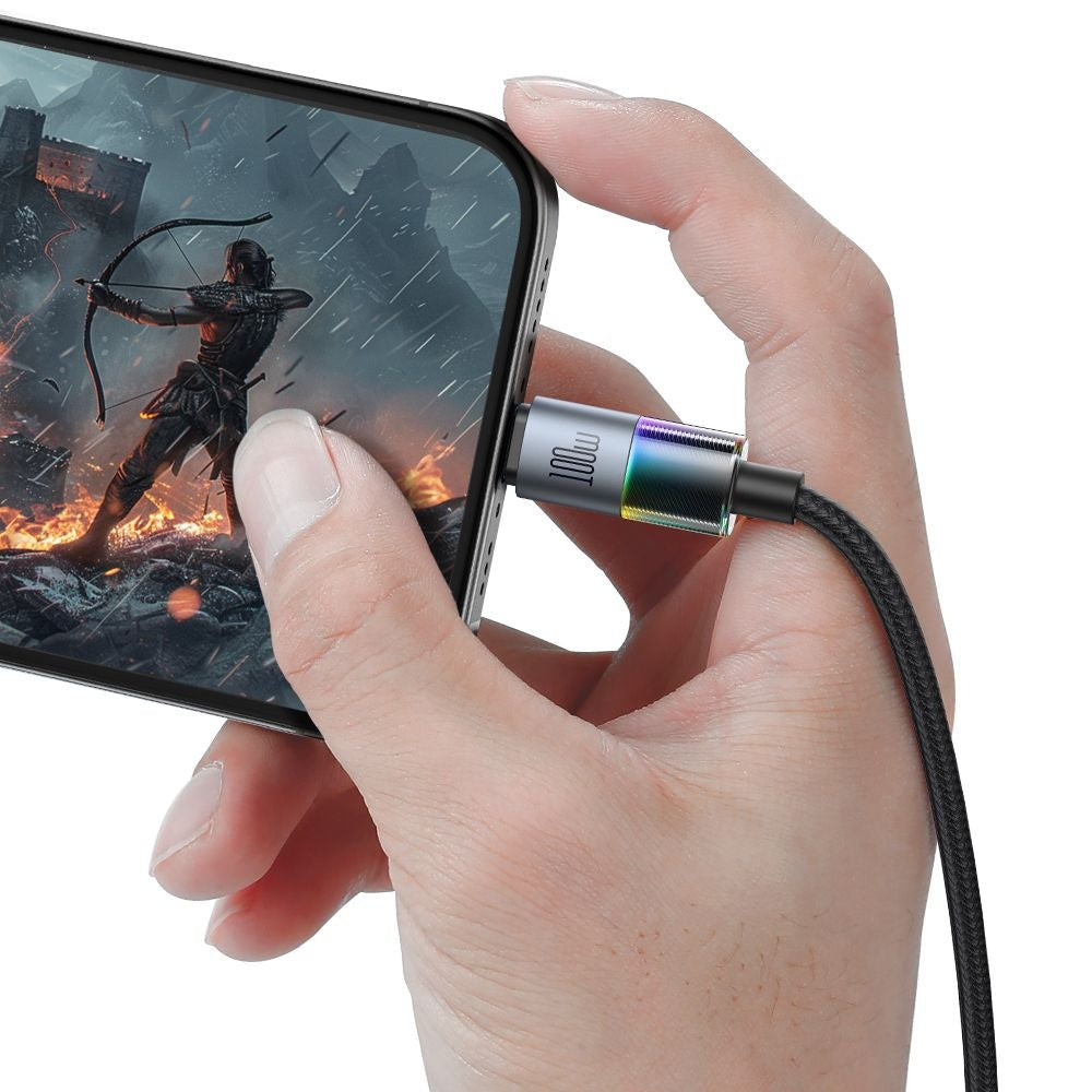 Kabel za podatke i punjenje USB-C - USB-C McDodo CA-8200 Colorful, 100W, 1.2m, Crni