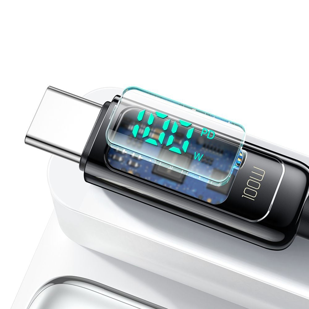 Kabel za podatke i punjenje USB-C - USB-C McDodo CA-8820 Display, 100W, 1.2m, Crni