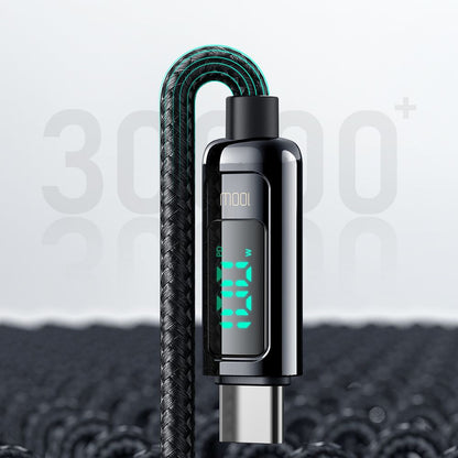 Kabel za podatke i punjenje USB-C - USB-C McDodo CA-8820 Display, 100W, 1.2m, Crni