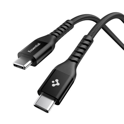 Kabel za podatke i punjenje USB-C - USB-C Spigen EB10010CCA, 100W, 1m, Crni ACA11103