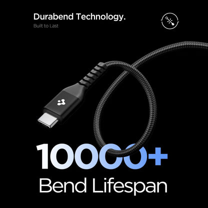 Kabel za podatke i punjenje USB-C - USB-C Spigen EB10010CCA, 100W, 1m, Crni ACA11103