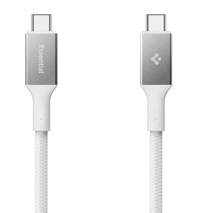 Kabel za prijenos podataka i punjenje USB-C - USB-C Spigen EB10015CC, 100W, 1.5m, Bijeli ACA10420