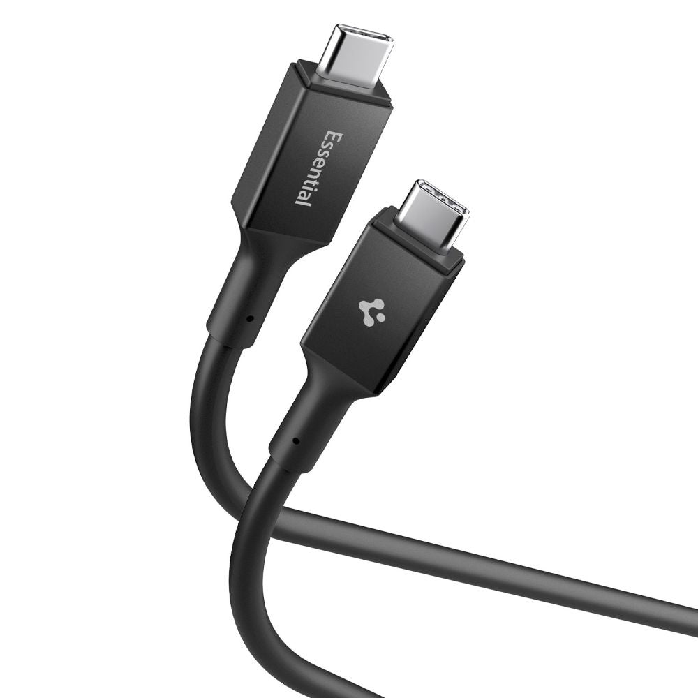 Kabel za podatke i punjenje USB-C - USB-C Spigen EB10020CC, 100W, 2m, Crni