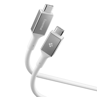 Kabel za prijenos podataka i punjenje USB-C - USB-C Spigen EB24012CC, 240W, 1.2m, Bijeli