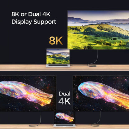 Kabel za prijenos podataka i punjenje USB-C - USB-C Spigen EB24015CC, 240W, 1.5m, Crni ACA10423