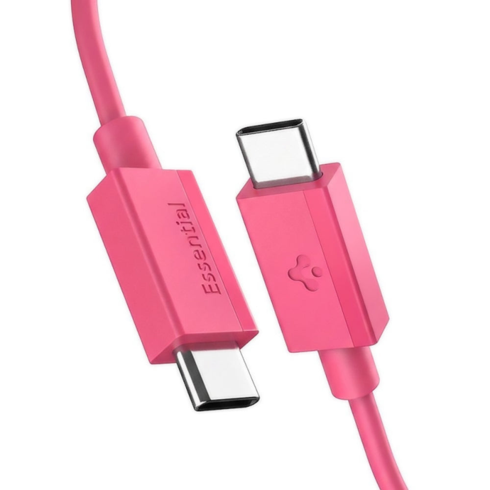 USB-C - USB-C kabel za prijenos podataka i punjenje Spigen EB6010CC, 60W, 1m, Ružičasta ACA10414
