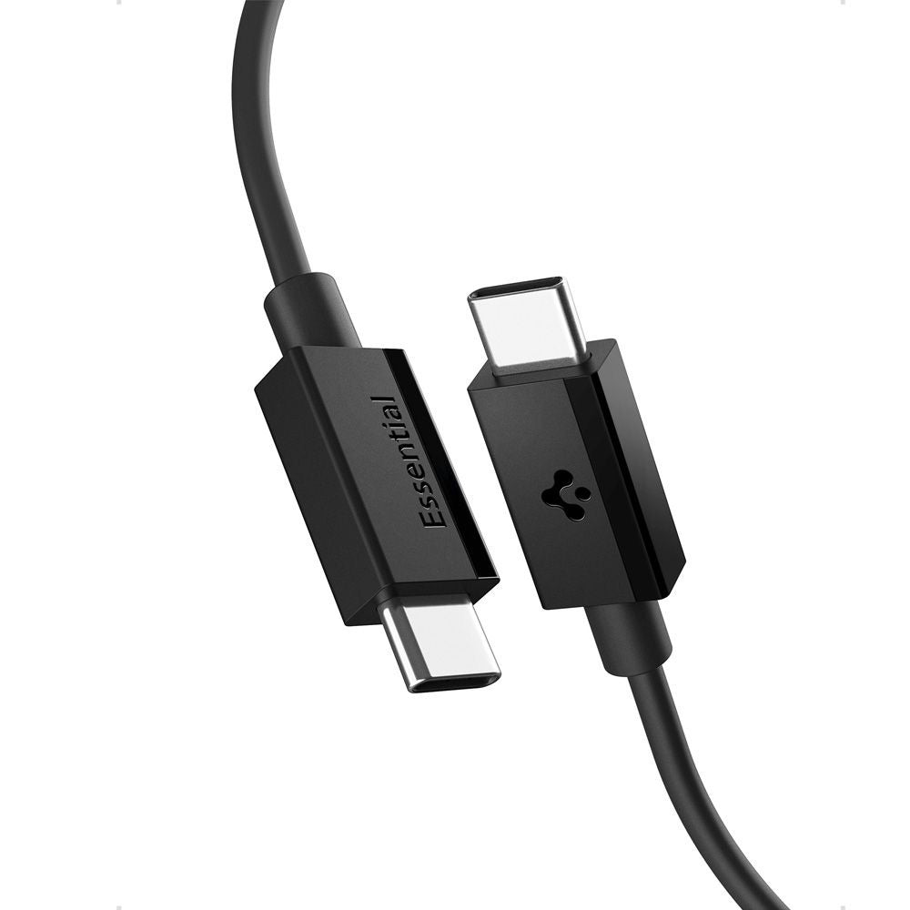 Kabel za podatke i punjenje USB-C - USB-C Spigen Essential, 60W, 1m, Crni