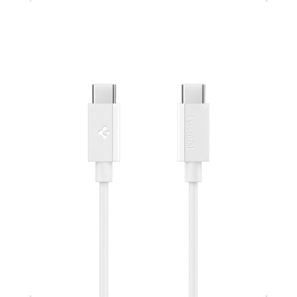 Kabel za podatke i punjenje USB-C - USB-C Spigen Essential, 60W, 2m, Bijeli