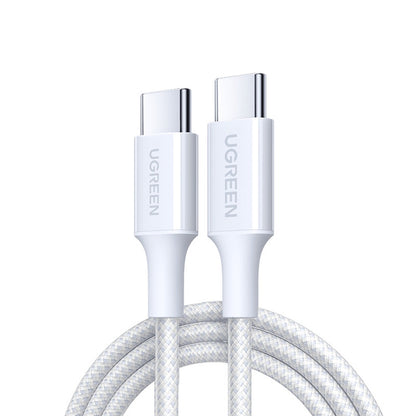 Kabel za podatke i punjenje USB-C - USB-C UGREEN L501, 60W, 1m, Bijeli