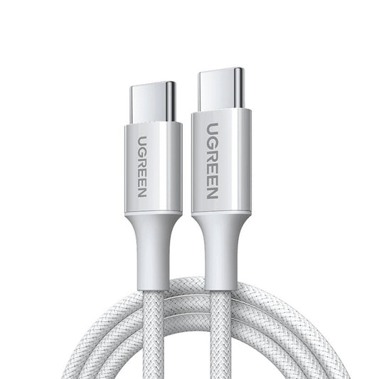Kabel za podatke i punjenje USB-C - USB-C UGREEN L501, 60W, 1m, Sivi