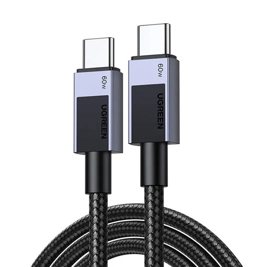 Kabel za podatke i punjenje USB-C - USB-C UGREEN L524, 60W, 1m, Sivi