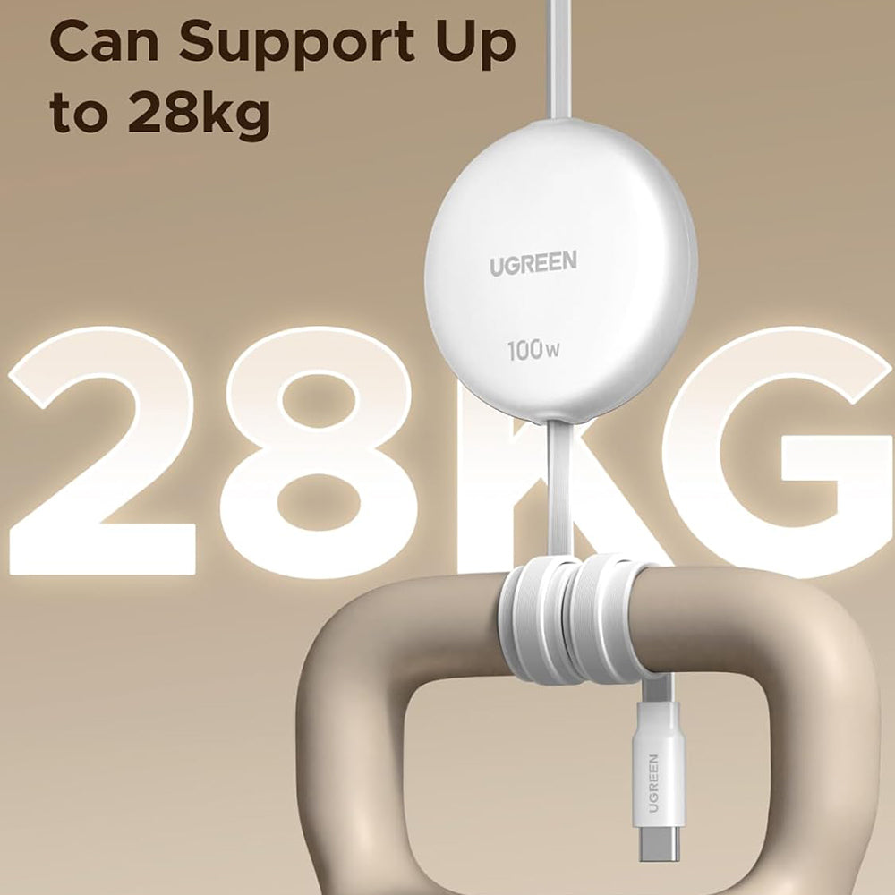 Kabel za podatke i punjenje USB-C - USB-C UGREEN L531, 100W, 1m, Bijeli