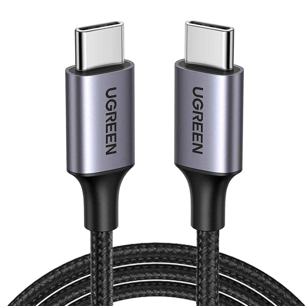 USB-C – USB-C kabel za prijenos podataka i punjenje UGREEN US261 (50152), 60 W, 2 m, sivi
