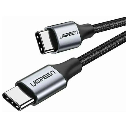 USB-C – USB-C kabel za prijenos podataka i punjenje UGREEN US261 (50152), 60 W, 2 m, sivi